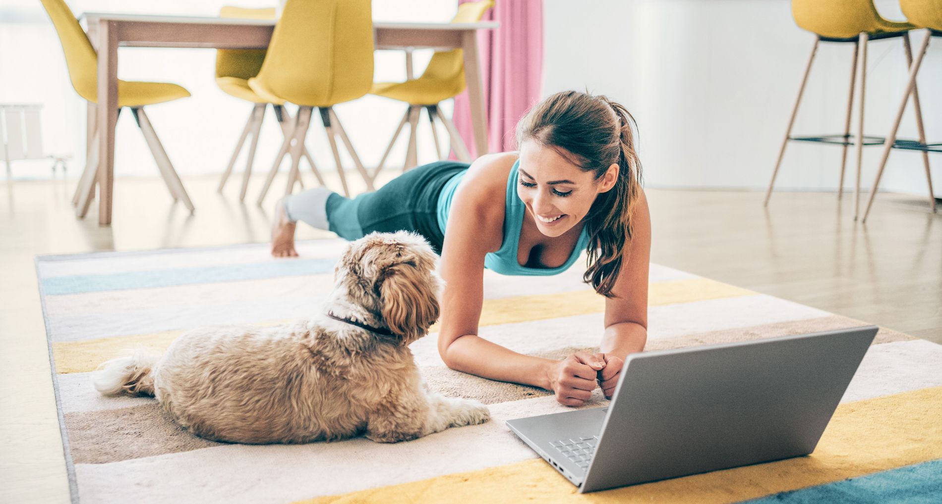 Photo: woman surfing on laptop on the best internet network